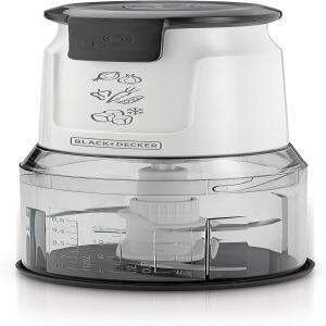 مفرمة عمودية بشفرة مزدوجة 500 وات، 0.5 لتر - بلاك اند ديكر