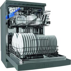 غسالة صحون قائمة بذاتها، شاشة LED، لون أسود – كاندي - مصغرة 2